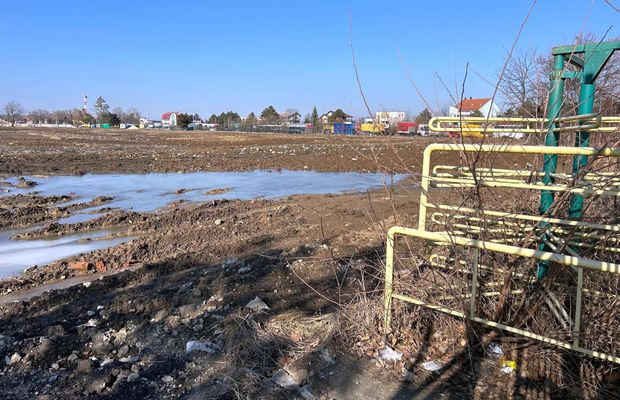 Stadionul din Pitești e istorie! Totul a fost pus la pământ și va începe ridicarea unei arene de 100 de milioane de euro