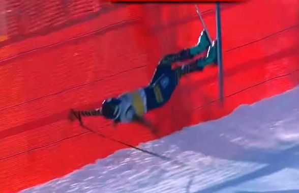 Ania Caill, după ce a căzut în cursa de la Cortina d'Ampezzo: „A fost înfricoşător”