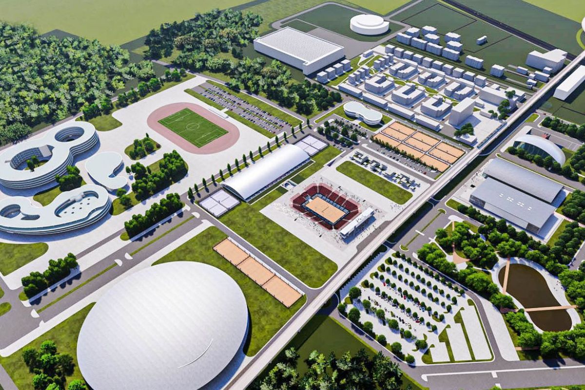 Cum va arăta complexul sportiv Țiriac City » Primele imagini: omul de afaceri investește peste 100 de milioane de euro