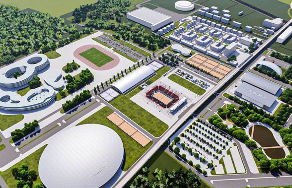 Cum va arăta complexul sportiv Țiriac City » Primele imagini: omul de afaceri investește peste 100 de milioane de euro