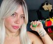 Wanda Nara şochează din nou! A apărut în favelele din Brazilia doar cu tricoul Argentinei pe ea