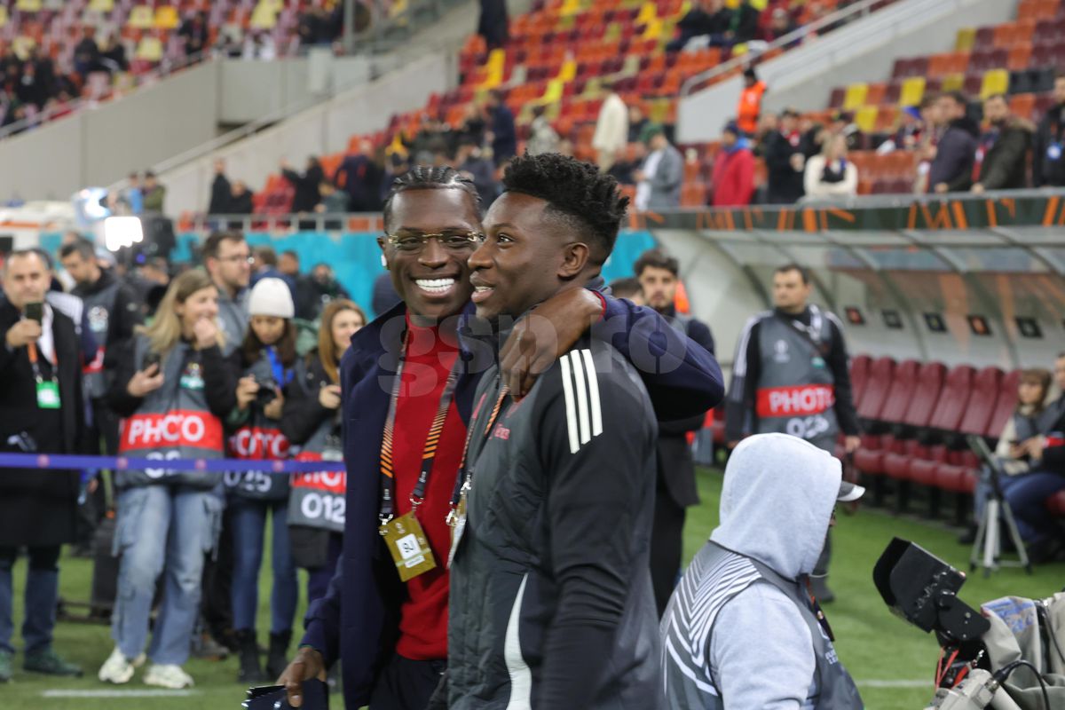 FCSB - Manchester United, imagini dinaintea partidei