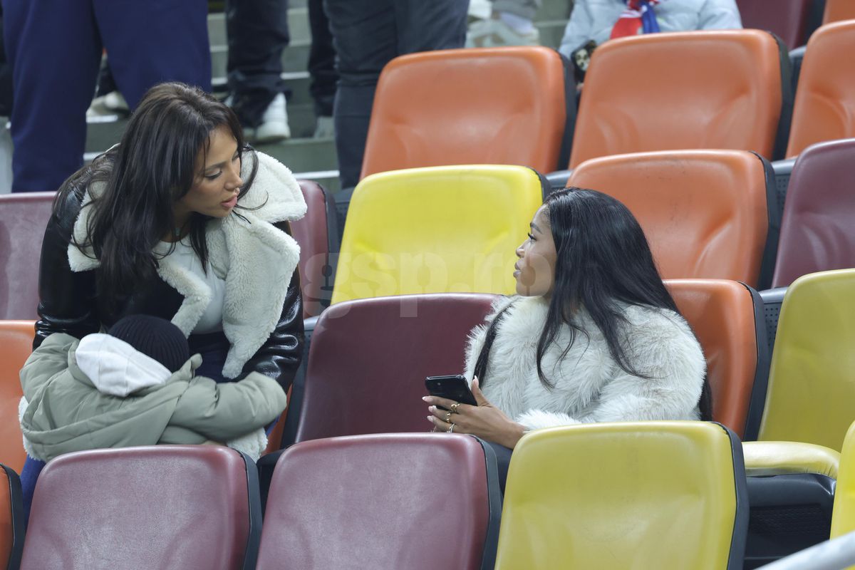 Mbali Malindi, iubita lui Siyabonga Ngezana, la meciul FCSB - Manchester United