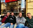 Imaginile din București publicate pe contul oficial al celor de la Manchester United, cu doar câteva ceasuri înaintea partidei cu FCSB