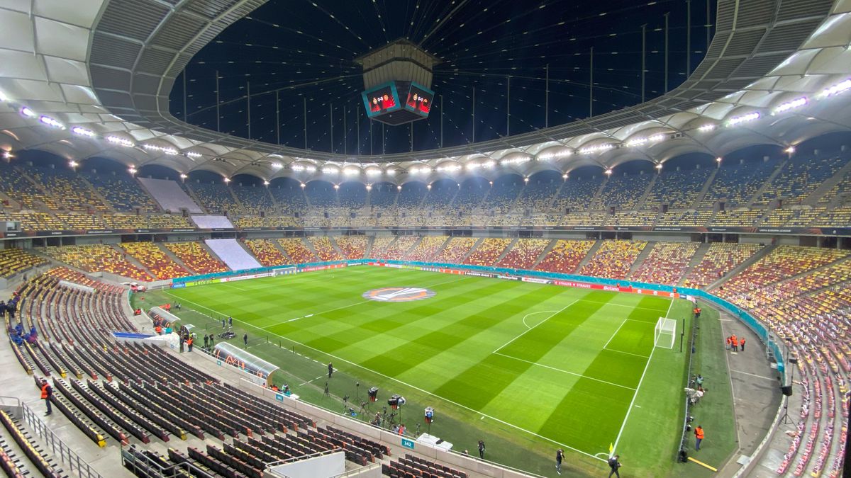 FCSB - Manchester United, imagini dinaintea partidei