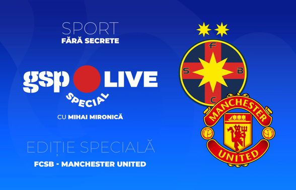 FCSB - Manchester United » Roș-albaștrii visează la calificarea directă în optimile Europa League! Analizăm cu Raul Rusescu și Alexandru Bourceanu la GSP Live Special