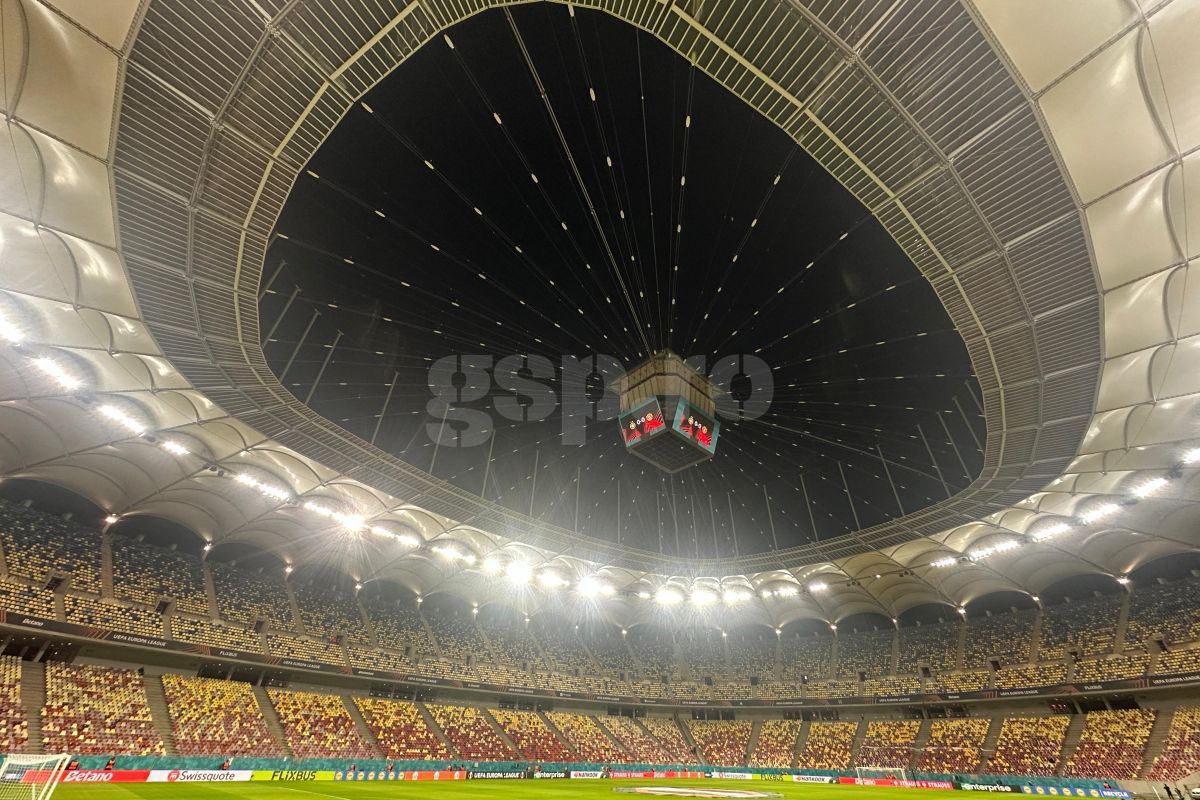 FCSB - Manchester United, imagini dinaintea partidei