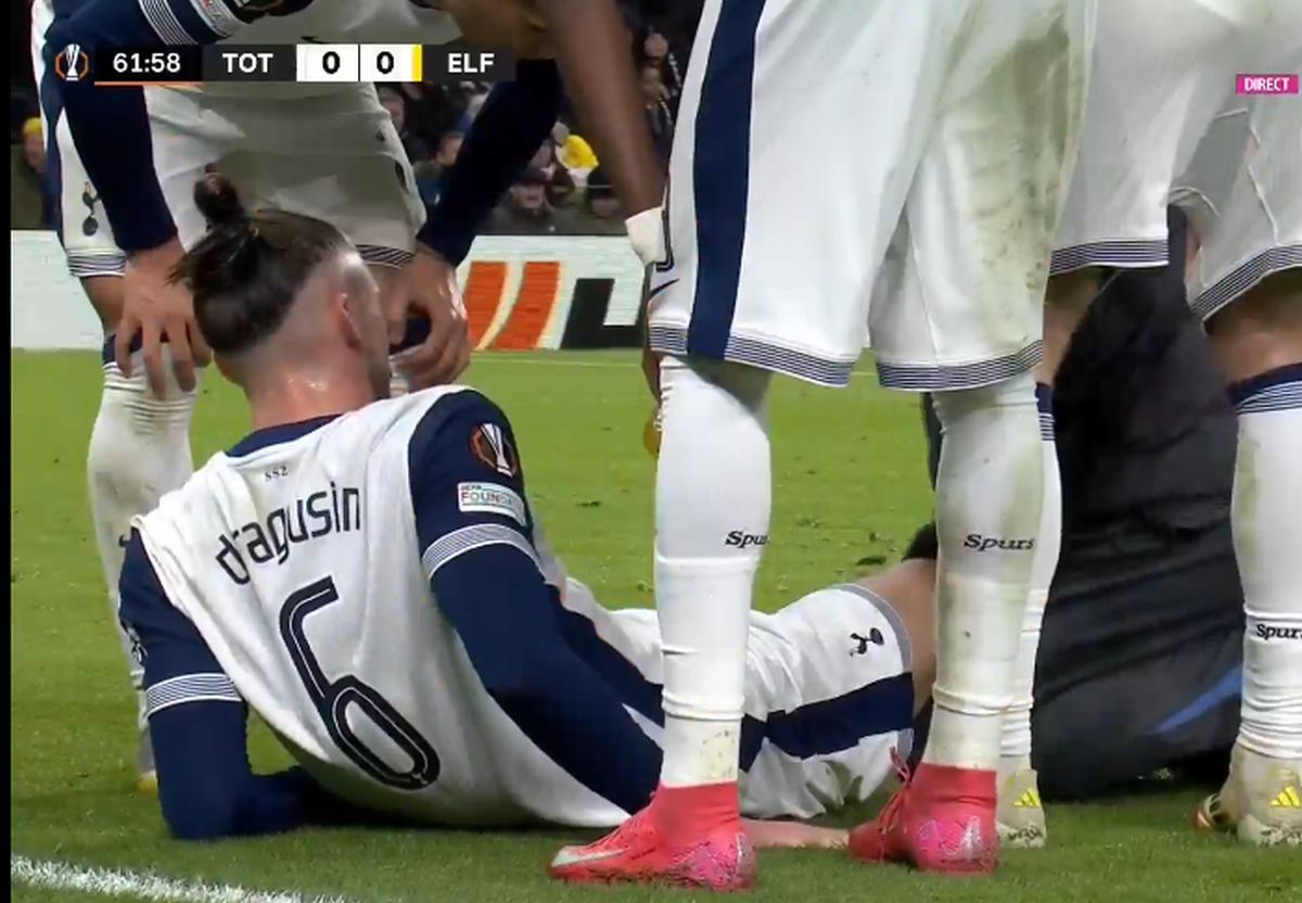 Radu Drăgușin s-a accidentat în Tottenham - Elfsborg