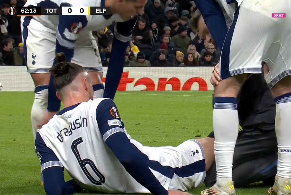 Radu Drăgușin s-a accidentat în Tottenham - Elfsborg