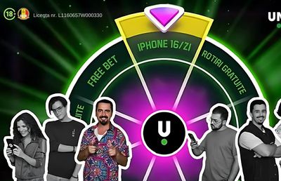 Câștigă zilnic la Spin 'n' Win Unibet: 1 x iPhone 16, rotiri și pariuri gratuite