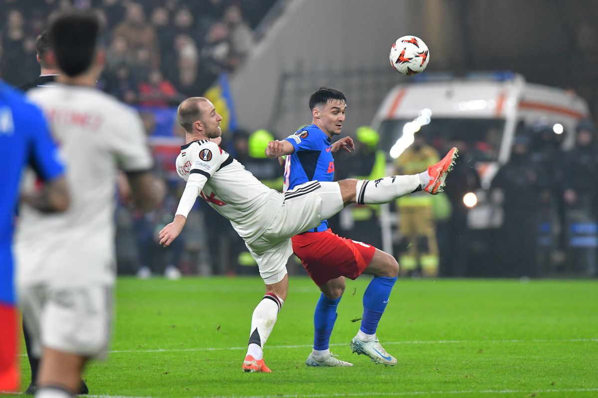 FCSB - Manchester United, imagini din meci // 30.01.2025