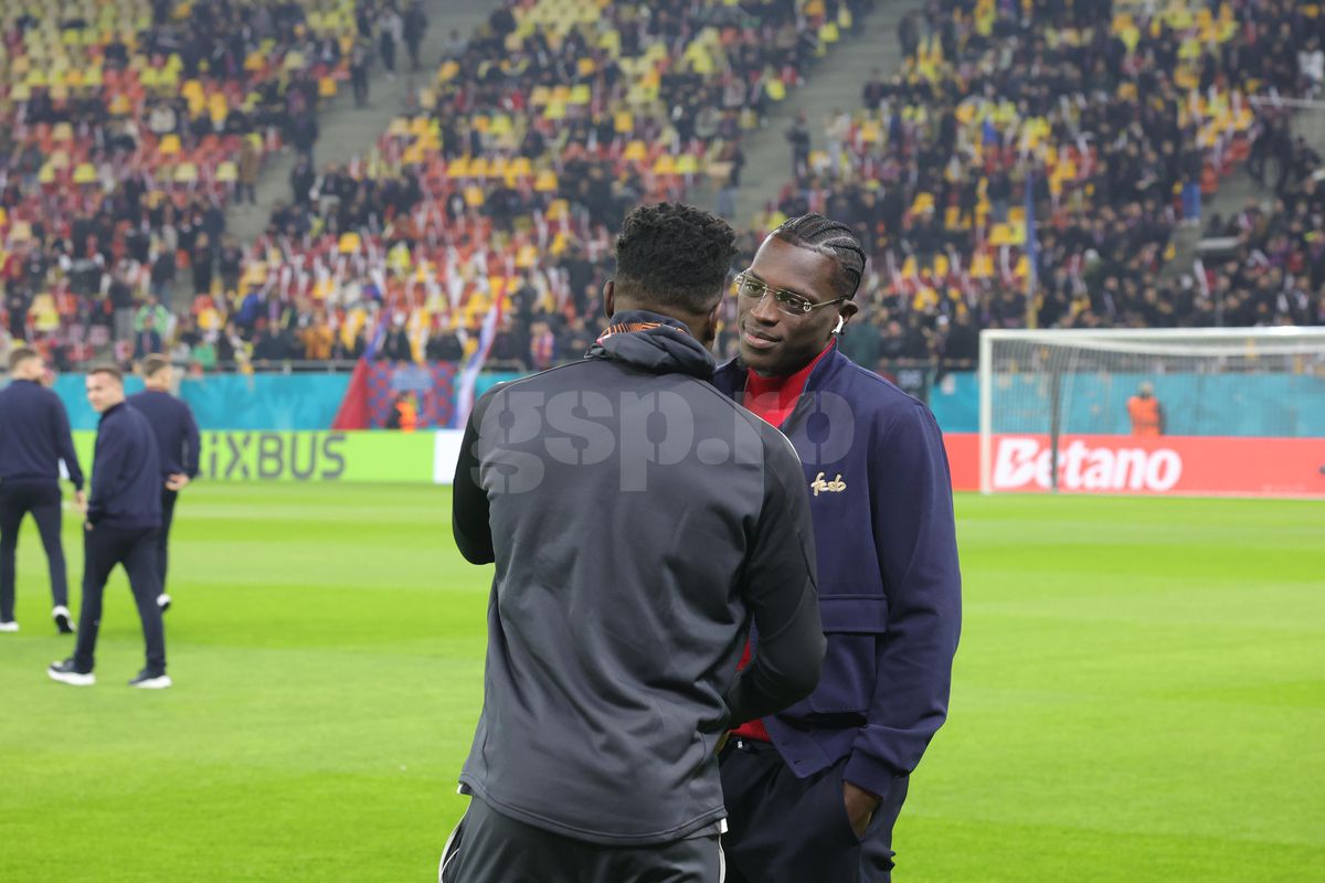 FCSB - Manchester United, imagini dinaintea partidei