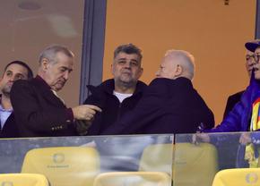 Oaspete special în loja lui Gigi Becali, la FCSB - Manchester United » Cum l-au surprins fotoreporterii GSP