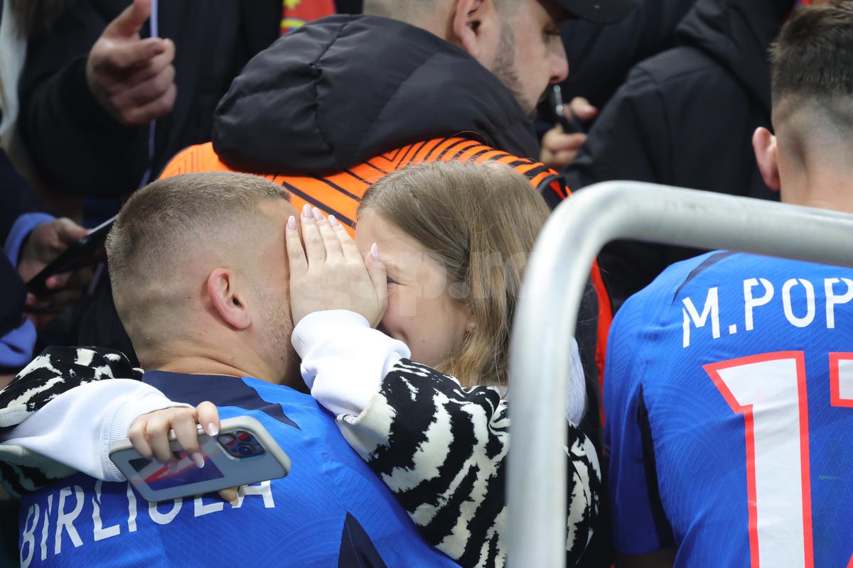 Bîrligea și iubita Antonia au mers la Real Madrid - Arsenal » Nu și-au ascuns simpatiile: ce tricouri au purtat