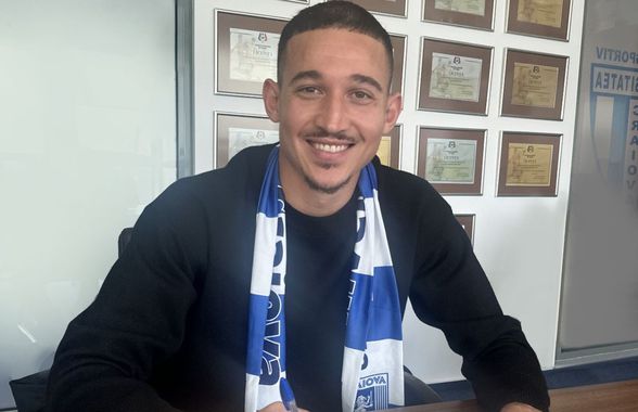 Primul transfer din „era Rădoi” » Universitatea Craiova l-a prezentat oficial