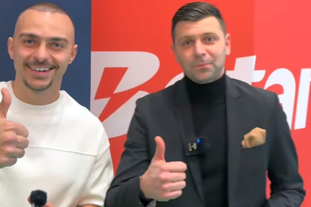 L-a prins pe Raul Rusescu înainte de FCSB - United și l-a luat la „outfit check”: „De unde e sacoul?”