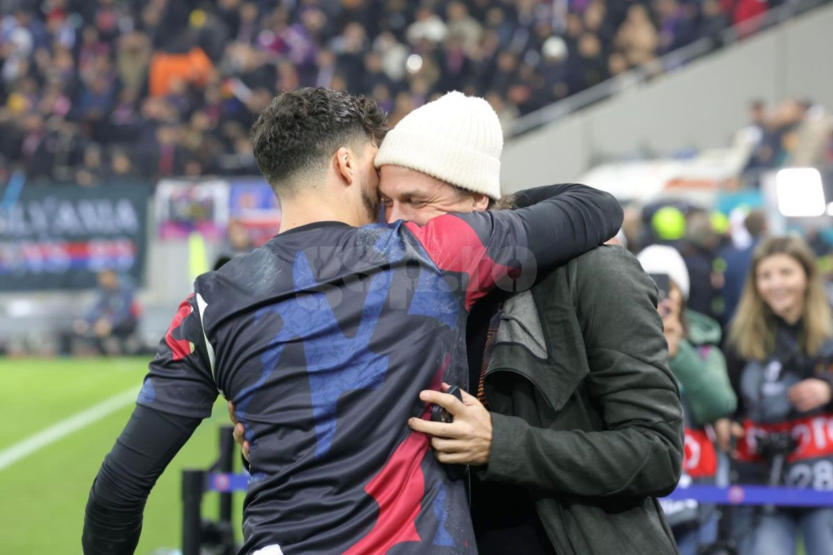 Îl recunoști? Apariție inedită la FCSB - Manchester United, duelul care a generat un interes fără precedent