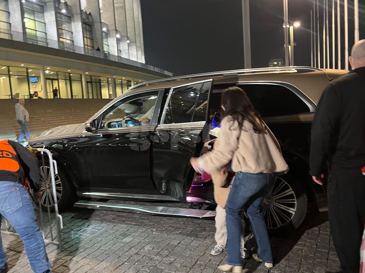 Teodora Becali și-a făcut apariția la Arena Națională, cu mai puțin de o oră înainte de FCSB - United