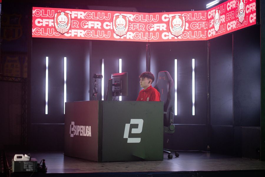 eSuperliga, campionatul virtual de fotbal de EA FC, revine la Cluj-Napoca