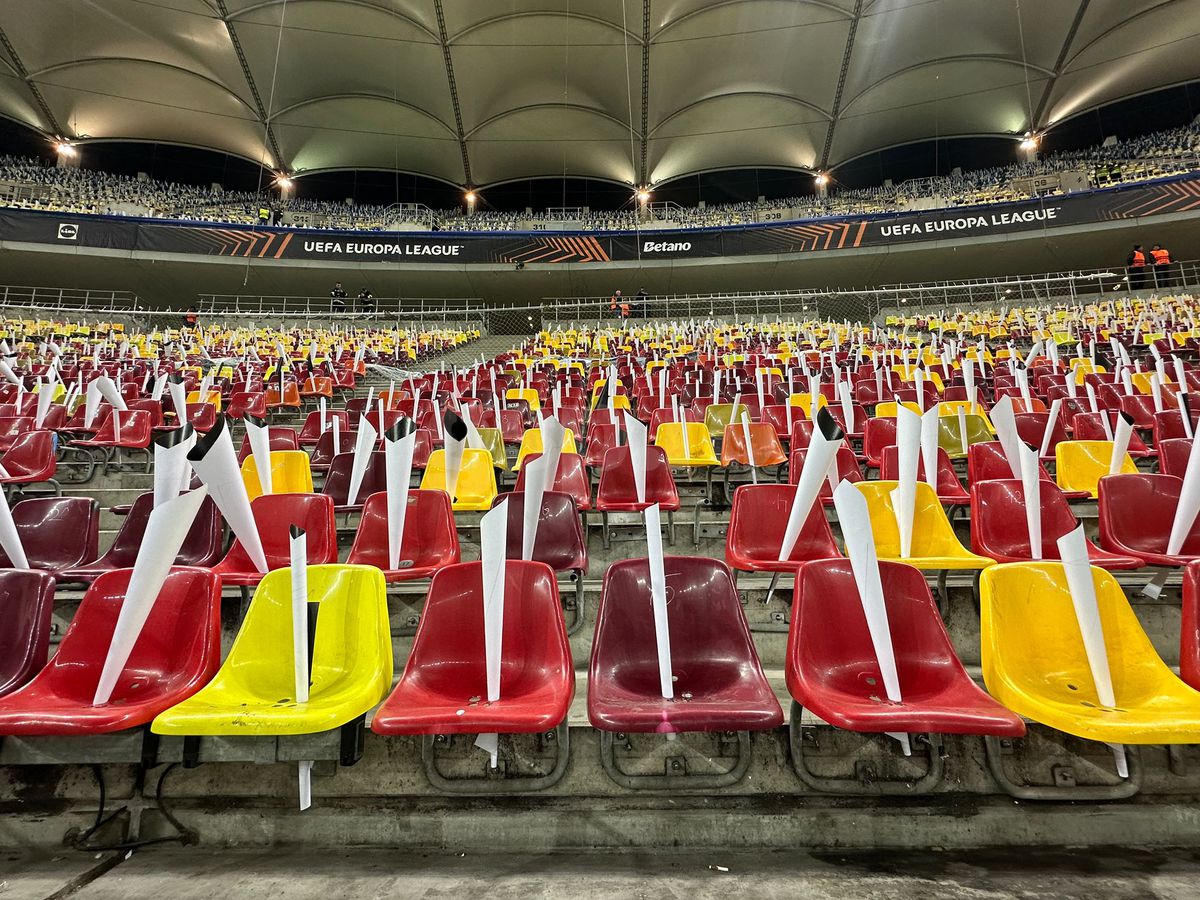 FCSB - Manchester United, imagini dinaintea partidei