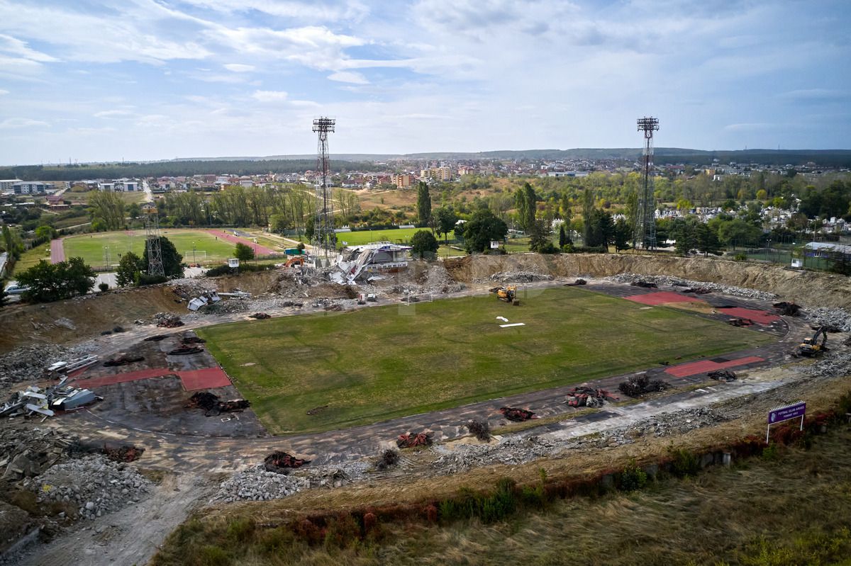 „Start oficial pe șantier!” » Au început lucrările pentru stadionul de 100 de milioane de euro din Superliga