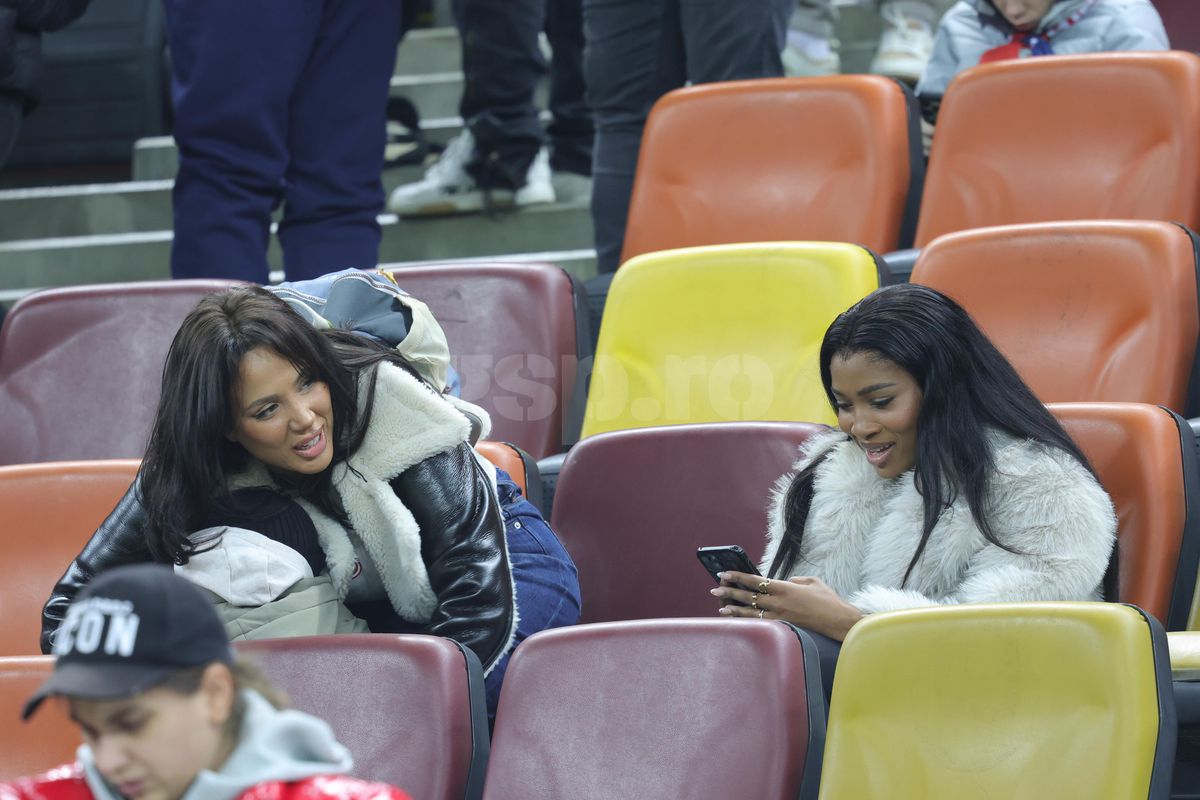 Soția fotbalistului de la FCSB a atras toate privirile înainte de FCSB - Manchester United