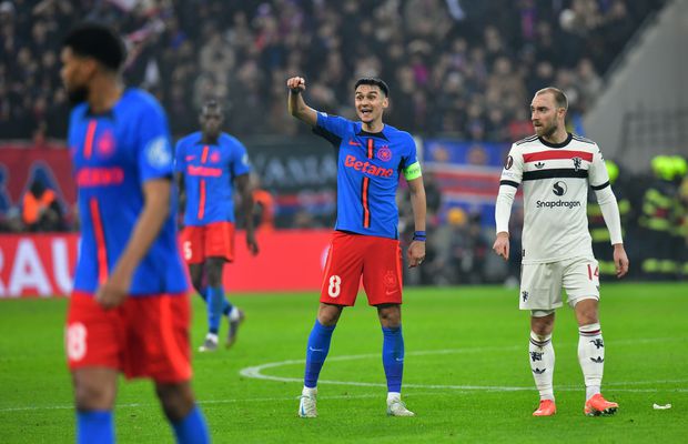 Ce note au primit jucătorii de la FCSB în presa britanică » David Miculescu, cel mai slab de pe teren. Adrian Șut, descris drept „neglijent”