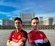 Cei de la Manchester United, în vizită prin București