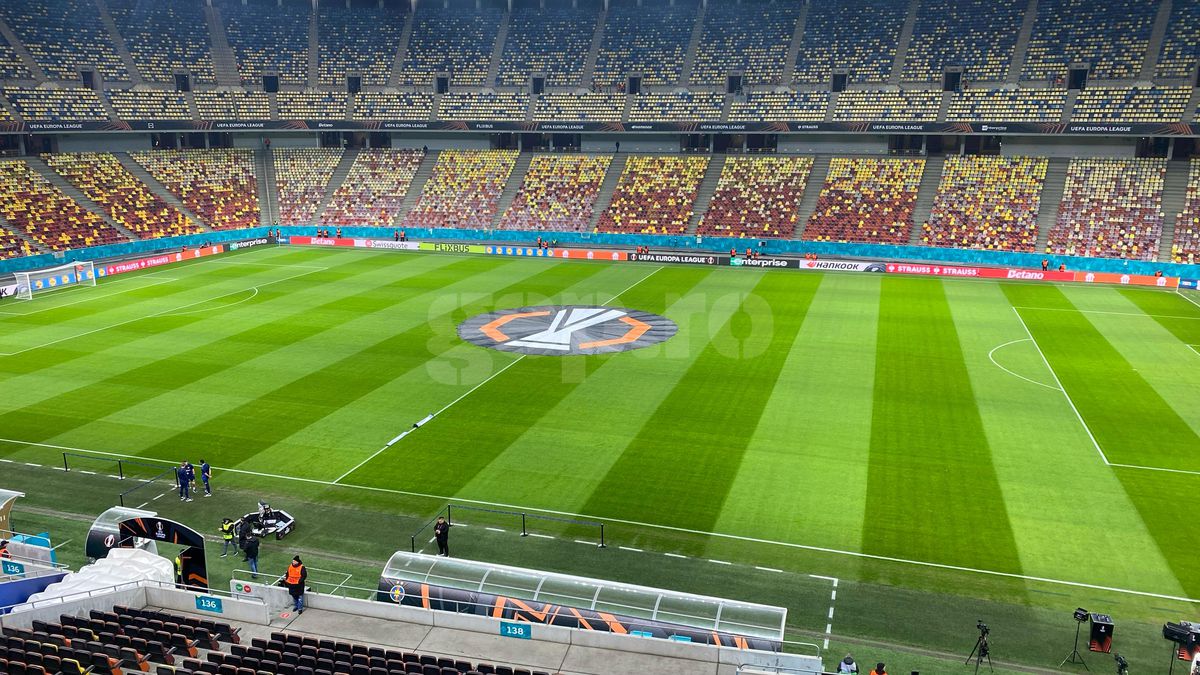 FCSB - Manchester United, imagini dinaintea partidei