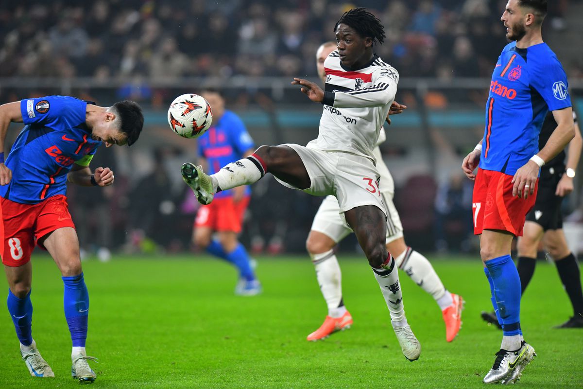 FCSB - Manchester United, imagini din meci // 30.01.2025