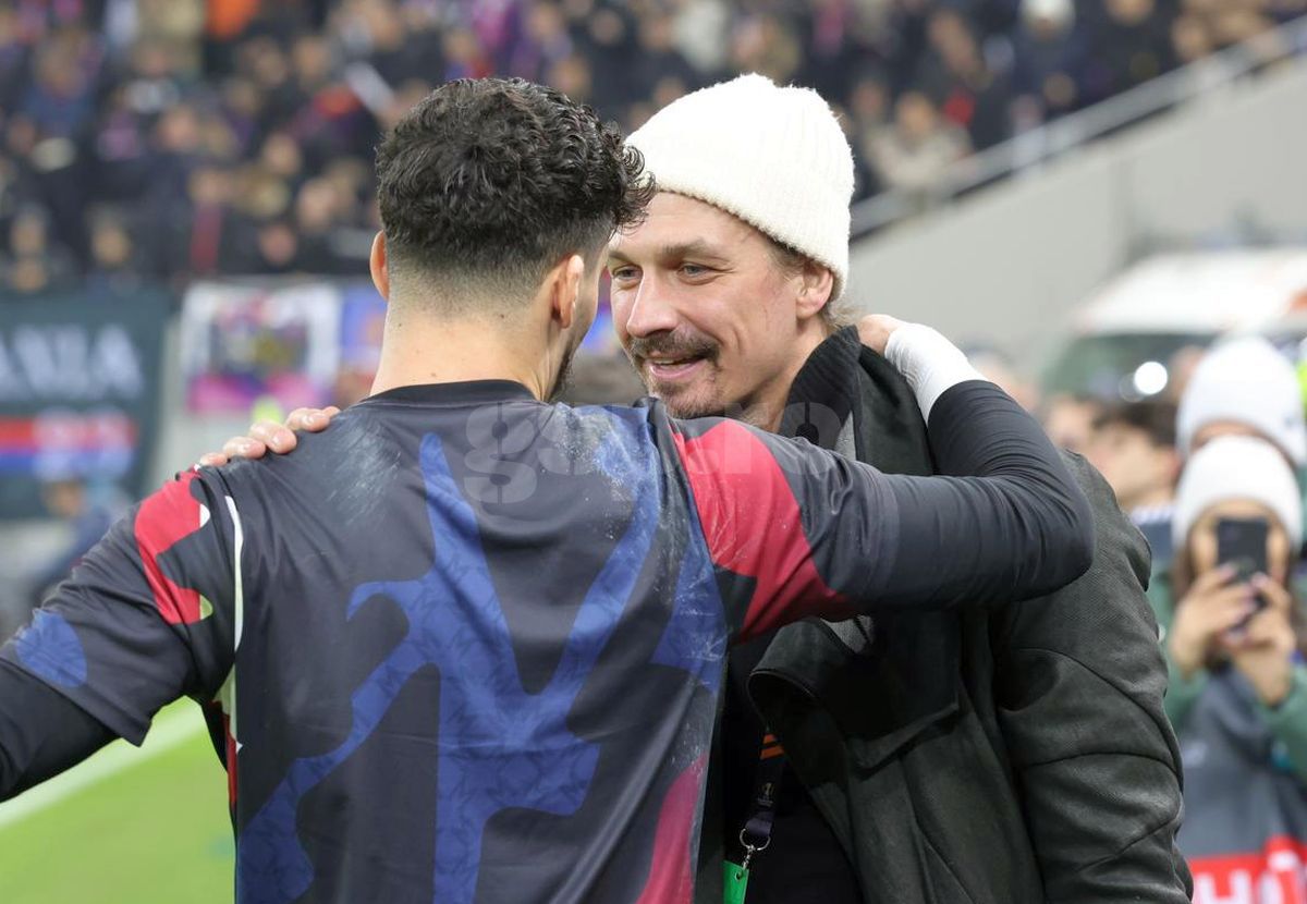 Îl recunoști? Apariție inedită la FCSB - Manchester United, duelul care a generat un interes fără precedent