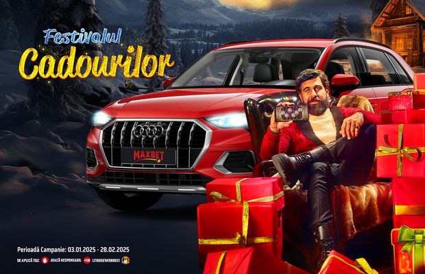 Festivalul Cadourilor pe Maxbet.ro – Noi suntem Moș Crăciun