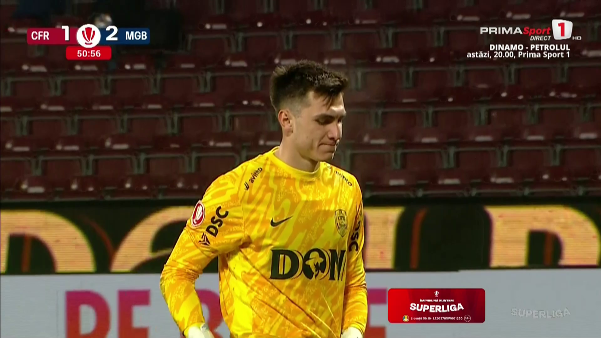 Gafa Mihai Popa în CFR Cluj - Metaloglobus