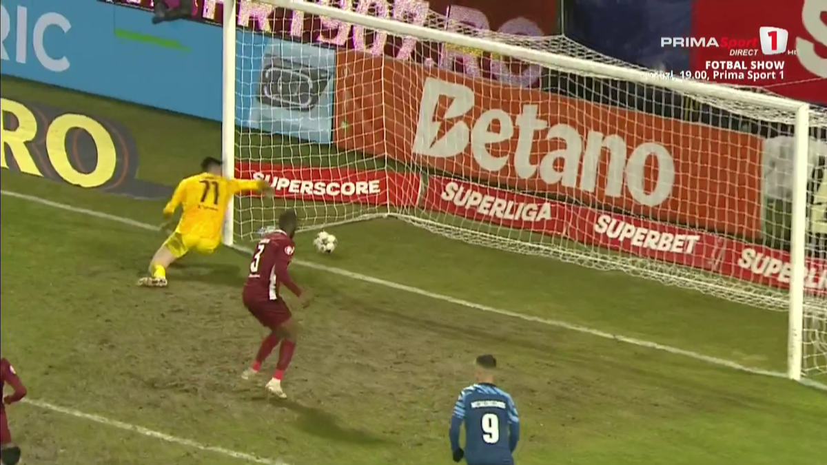 Gafa Mihai Popa în CFR Cluj - Metaloglobus