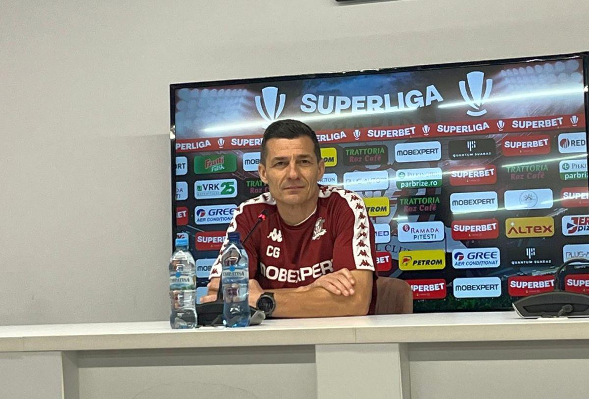 Costel Gâlcă anunță absențe înainte de meciul cu U Cluj