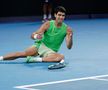 Carlos Alcaraz, triumfător în cea mai lungă semifinală din istoria Australian Open! Alexander Zverev a revenit de la 0-2 la seturi, dar nu s-a putut impune