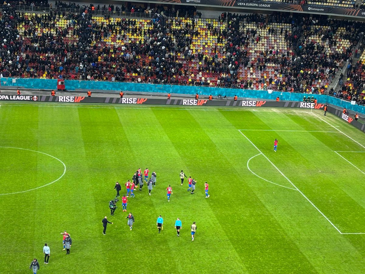 Ce s-a întâmplat imediat după FCSB - Fenerbahce » Gesturile care nu s-au văzut la TV