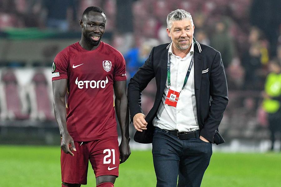 Nana Boateng, în perioada CFR // foto: Imago Images Paul Papp și alți 7 jucători pleacă de la Petrolul! » Insolvența bate la ușă, iar datoriile sunt SF: 9,3 milioane de euro
