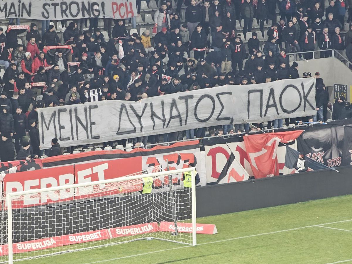 Ce a afișat PCH în memoria suporterilor decedați ai celor de la PAOK: „Rămâneți puternici!”