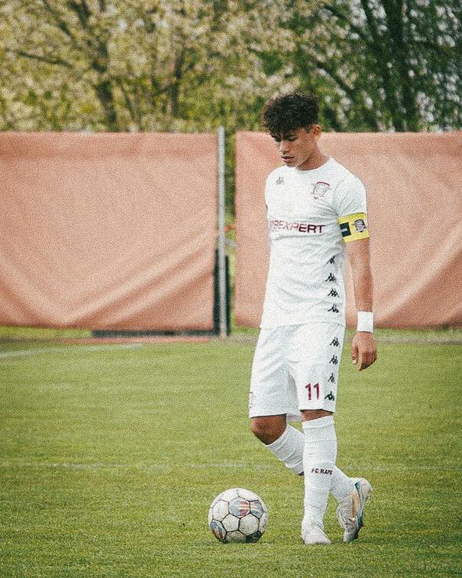 Sebastian Banu, împrumutat la Concordia Chiajna // FOTO: @FC Rapid Noi plecări în Giulești » Fiul fostului antrenor de la FCSB, cedat de Rapid