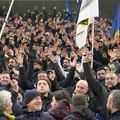 Suporterii lui Fenerbahce au cântat fără oprire pe Arena Națională/ foto: Andrei Furnigă (GSP)