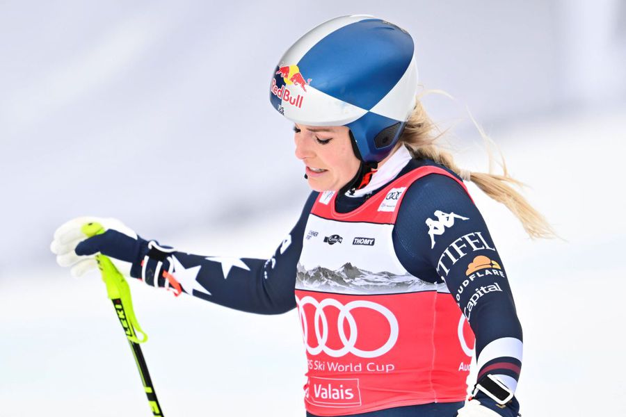Reacție emoționantă a lui Lindsey Vonn după externarea din spital: „Piciorul meu este încă în bucăți”