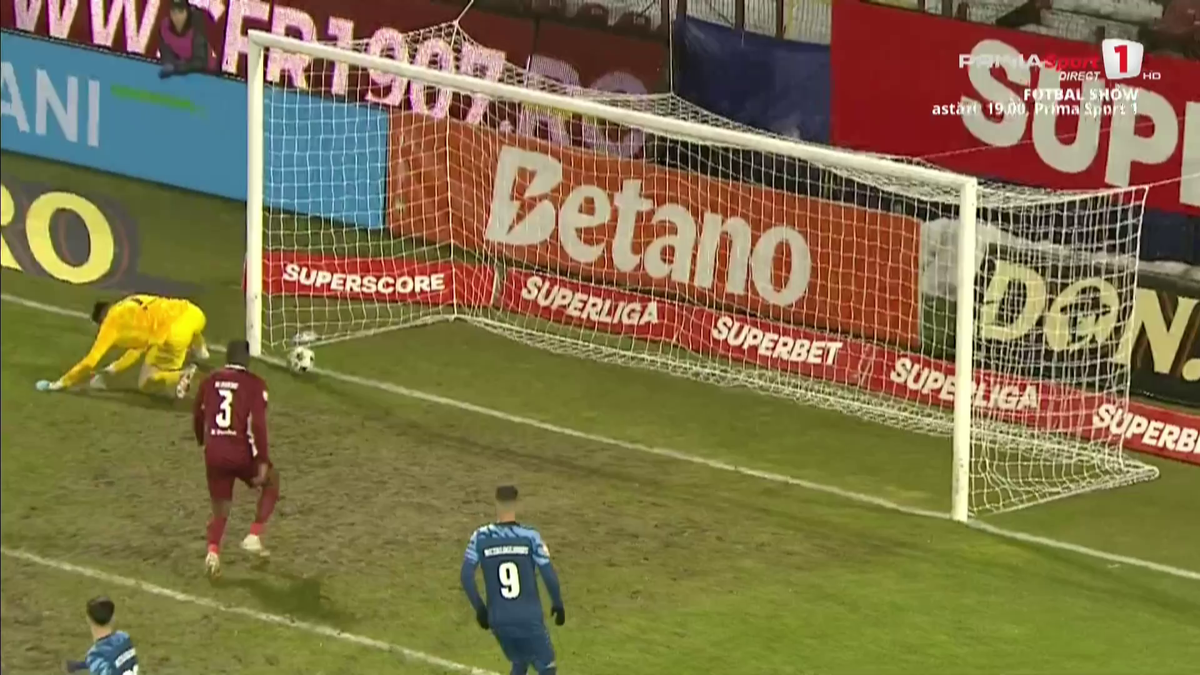 Gafa Mihai Popa în CFR Cluj - Metaloglobus