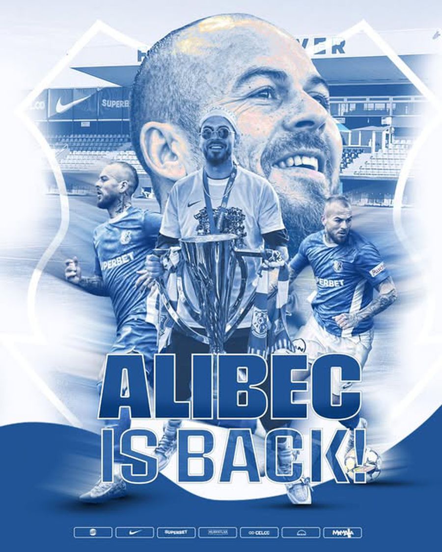 Denis Alibec, prezentat oficial la noua echipă