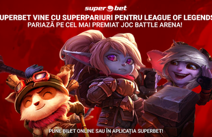 La Superbet ai superpariuri pentru League of Legends!