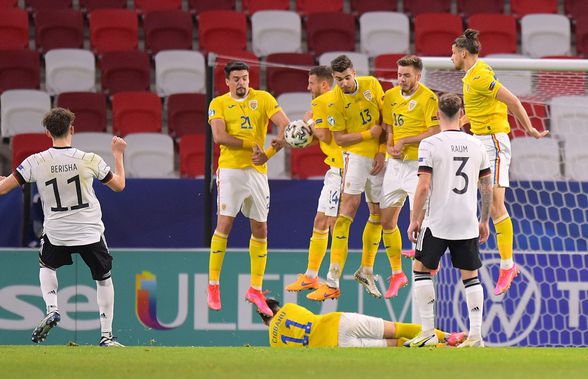 Penalty în Germania U21 - România U21! Fotoreporterul GSP a surprins exact momentul