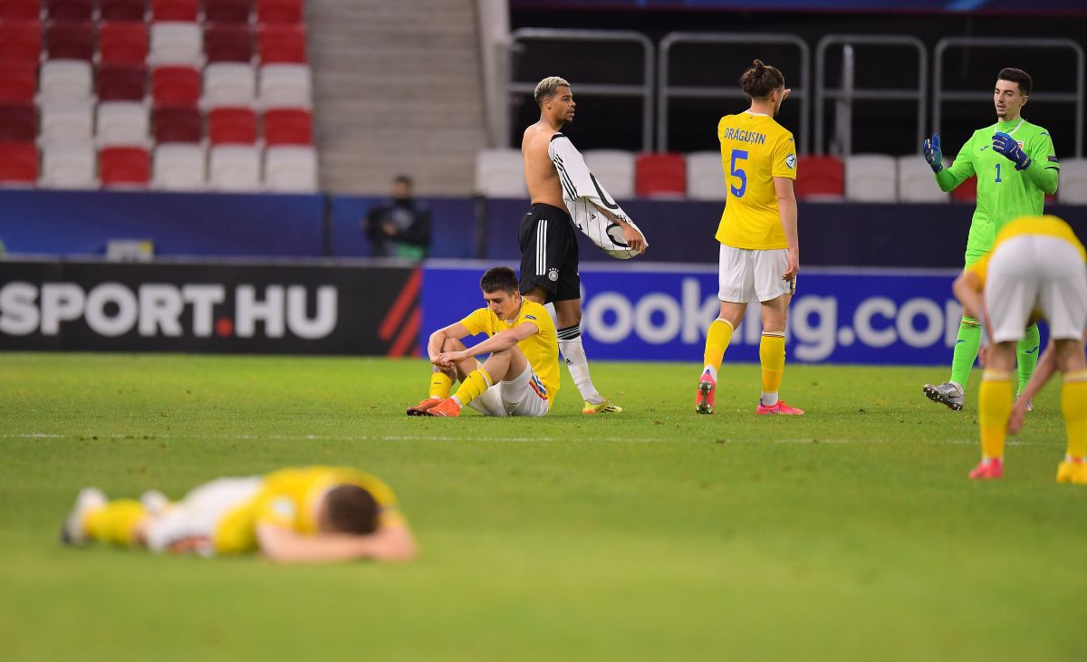 Tristețe fără margini » Imagini emoționante surprinse de fotoreporterul GSP: „tricolorii”, îmbărbătați de fotbaliștii nemți