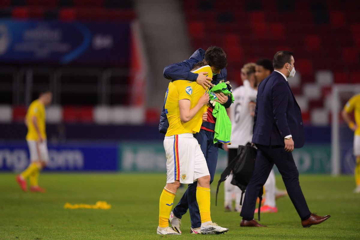 Tristețe fără margini » Imagini emoționante surprinse de fotoreporterul GSP: „tricolorii”, îmbărbătați de fotbaliștii nemți