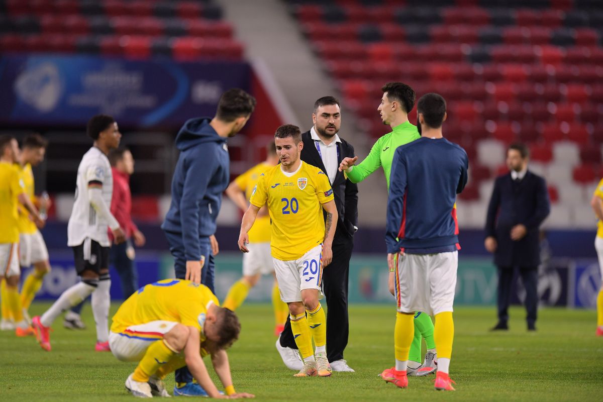 Tristețe România U21, după ratarea calificării în sferturile Euro