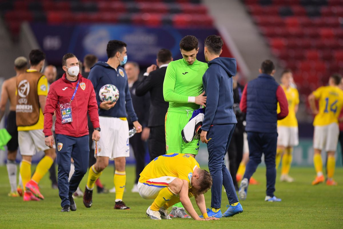 Tristețe România U21, după ratarea calificării în sferturile Euro